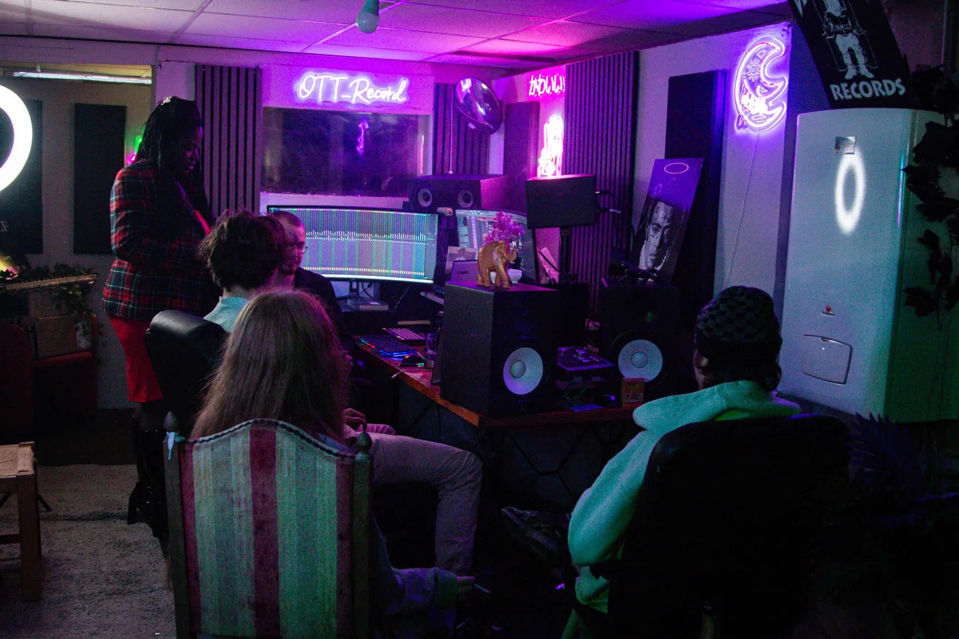 Session de travail au studio OTTRecord