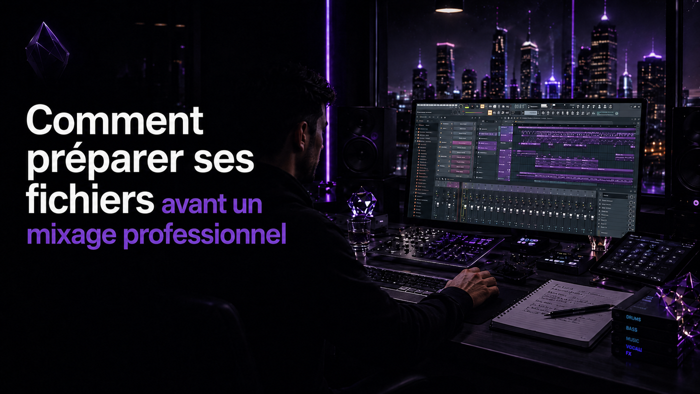 Comment préparer ses fichiers avant un mixage professionnel