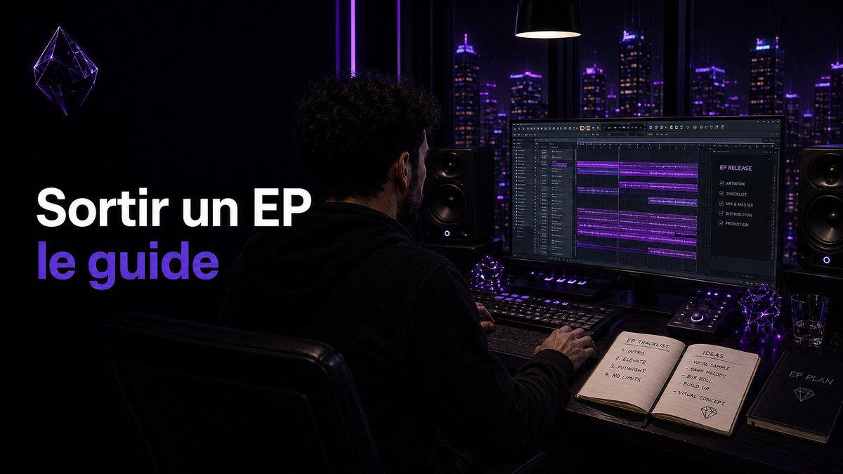 Sortir son premier EP : les étapes clés de la production à la distribution
